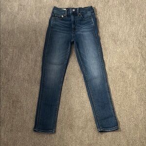 Gap Vintage Slim Fit High Rise Blue Jeans Size 23 | 000